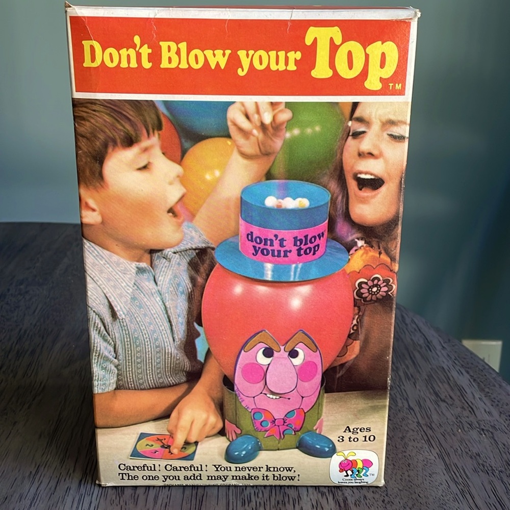 Vintage Don’t Blow Your Top - Game